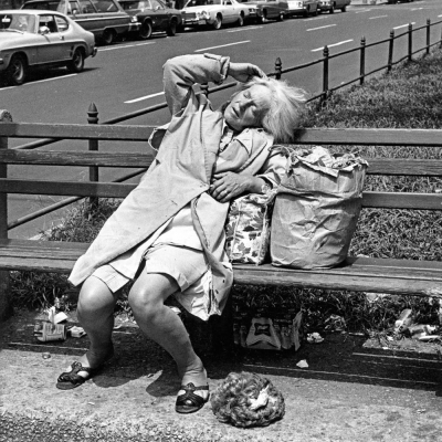 Bag Lady with Wig