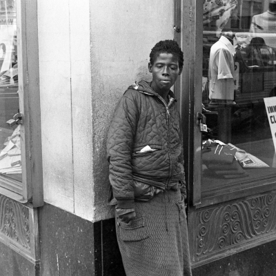 Boy, Leaning, Upper West Side