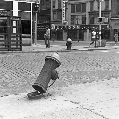 The Leaning Hydrant