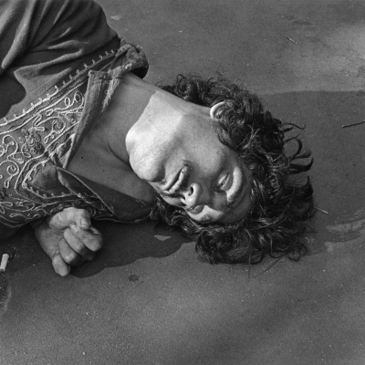 Unconscious Man, Washington Square Park