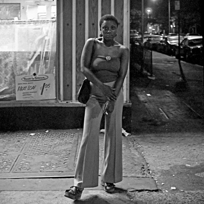 Woman Standing, #2, Broadway